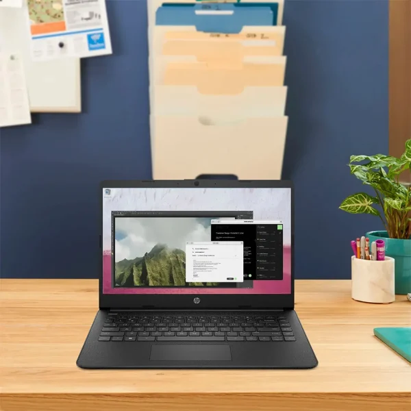 HP 14" Business Light Laptop, Intel Celeron N4120, 16GB RAM 384GB Storage(128GB eMMC+256GB Micro SD), 1 Year Office 365, Win11 S - Image 6