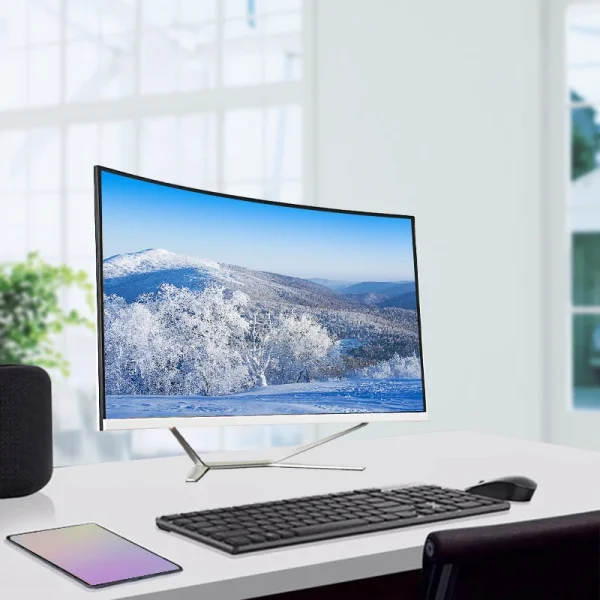 27 inch All In One Curved Screen desktop Intel i5/i7 Gamer Computer 16GB RAM SSD Full Set All In One PC Monoblock With Windows - Image 4
