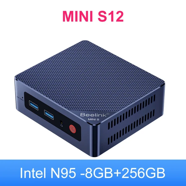 Beelink Mini S12 Inte 12th Gen N95 8G256G Mini S12 Pro N100 Mini PC DDR4 16GB 500GB SSD Desktop Gaming Computer VS T8 Pro - Image 7