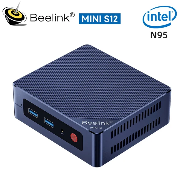 Beelink Mini S12 Inte 12th Gen N95 8G256G Mini S12 Pro N100 Mini PC DDR4 16GB 500GB SSD Desktop Gaming Computer VS T8 Pro - Image 2