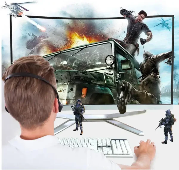 factory price 24 inch core i3 i5 i7 i9 CPU generation gaming pc full setup all in one computadora all-in-one computers with OEM - Image 6