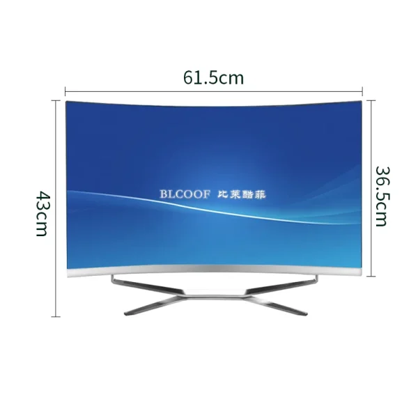 27 inch All In One Curved Screen desktop Intel i5/i7 Gamer Computer 16GB RAM SSD Full Set All In One PC Monoblock With Windows - Image 3