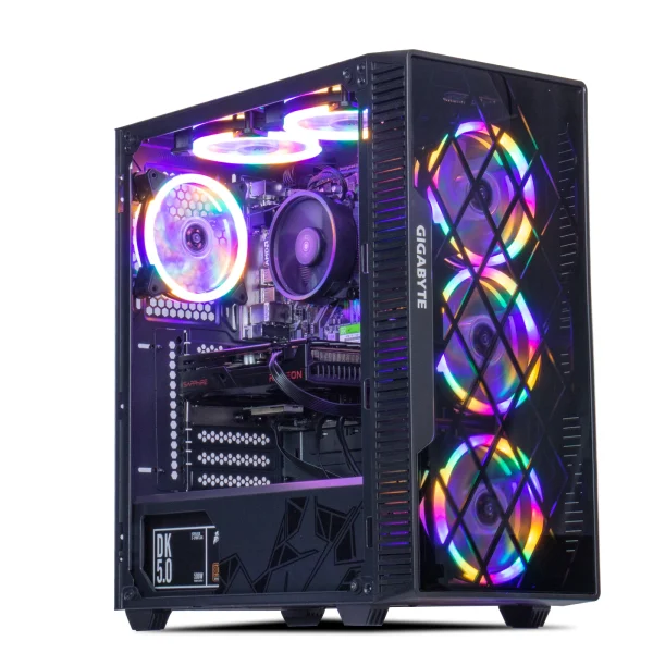 MXZ Gaming PC Ryzen 5 4500 RTX3060 500GB NVME Windows10 Pro Key Desktop Computer For System Unit Pc Customize Pc gamer comple - Image 4