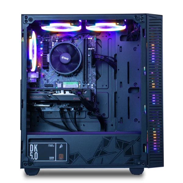 MXZ Gaming PC Ryzen 5 4500 RTX3060 500GB NVME Windows10 Pro Key Desktop Computer For System Unit Pc Customize Pc gamer comple - Image 5