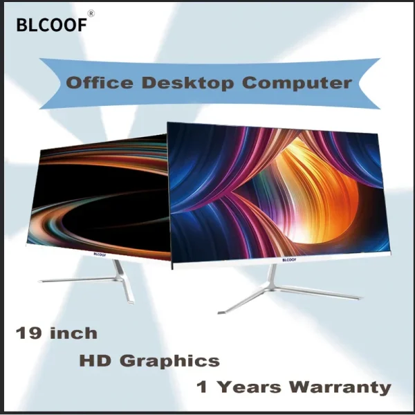 All-in-one Desktop window10 19 inch Computer core i3 office home Desktop PC Factory Price mainframe complete set support wifi - Image 3