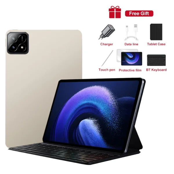 2025 New Xioami Pad 8S Pro Global Version Tablet Android 14 Snapdragon 8 Gen2 16GB+1TB GPS 5G WiFi Dual SIM HD Tablette PC - Image 13