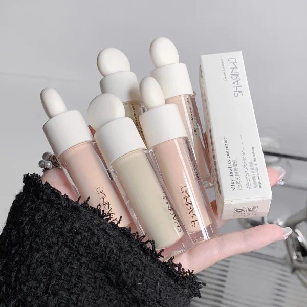 Flawless Finish Liquid Concealer Full Coverage for Blemishes Dark Circles & Freckles Smooth Application Long-Lasting, - Image 5