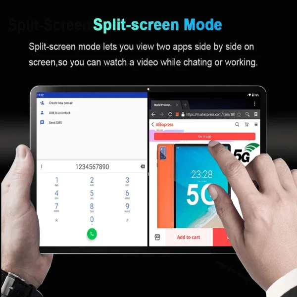 2025 Pad 6 Pro Original Tablet 10.1 inch Android 14 Snapdragon 8gen2 Global 16GB+1024GB 10000mah 5G Dual SIM WIFI HD Full Screen - Image 4