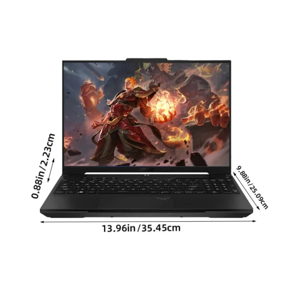 ASUS TUF A16 16" Gaming Laptop,AMD Ryzen 7-7735HS,64GB RAM,4TB SSD,AMD Radeon RX 7700S,Windows 11,Off Black - Image 6