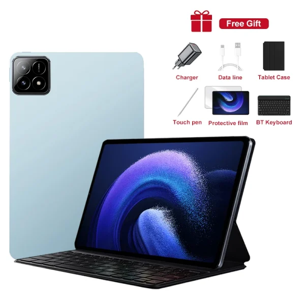 2025 Original Global Version Tablet Android 14 Pad 6S Pro Snapdragon Tablets PC 16GB+1024GB 5G Dual SIM Card WIFI HD 4K Mi Tab - Image 8