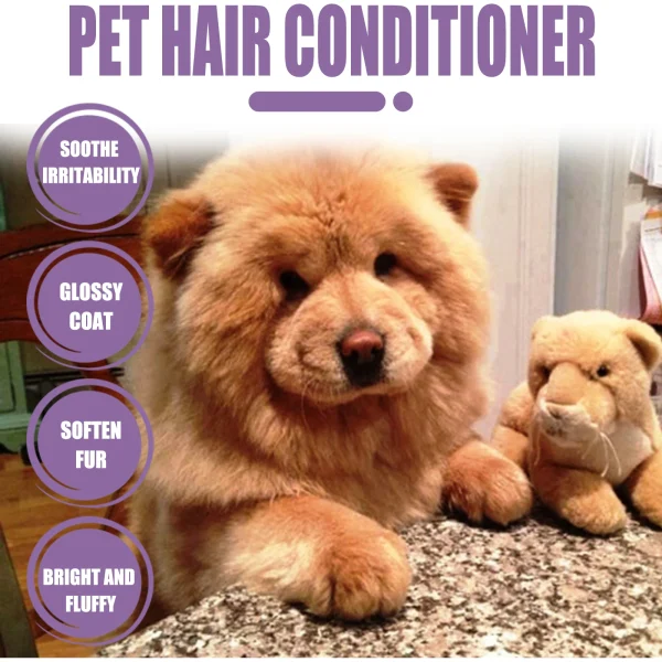 50ml Non-Knotted Pet Hair Care Cream Moisturizes Care Pet Hair Conditioner Dry Skin Pet Hair Conditioner for Pet Fur Hair Dogs - Image 6