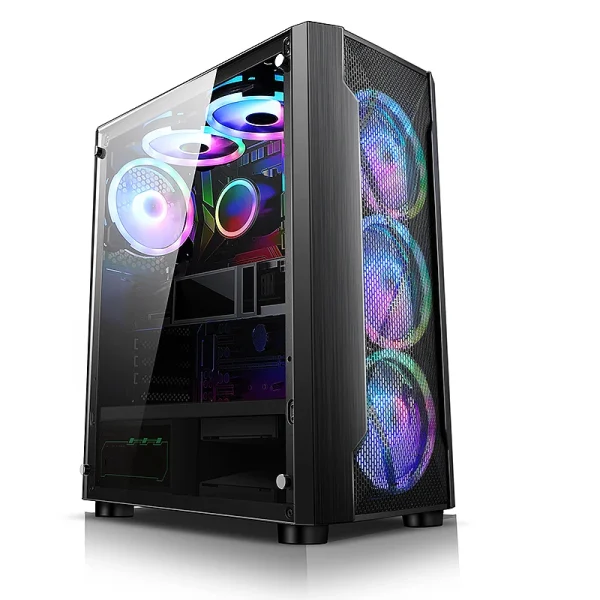 Wholesale cheap desktop E5-2660 16GB Ram SSD HDD GTX 1060 6GB Graphics card atx case privacy screen latest gaming computer pc - Image 3
