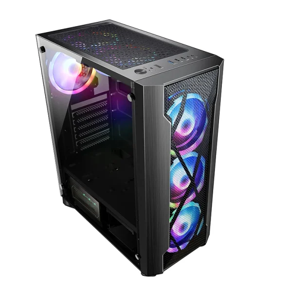 Wholesale cheap desktop E5-2660 16GB Ram SSD HDD GTX 1060 6GB Graphics card atx case privacy screen latest gaming computer pc - Image 6
