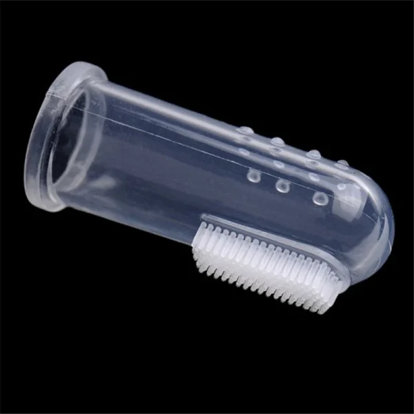 1PC Super Soft Pet Finger Dog Toothbrush  Teddy Dog Brush Bad Breath Tartar Teeth Tool Cat Cleaning Dog Supplies Accessories - Image 5