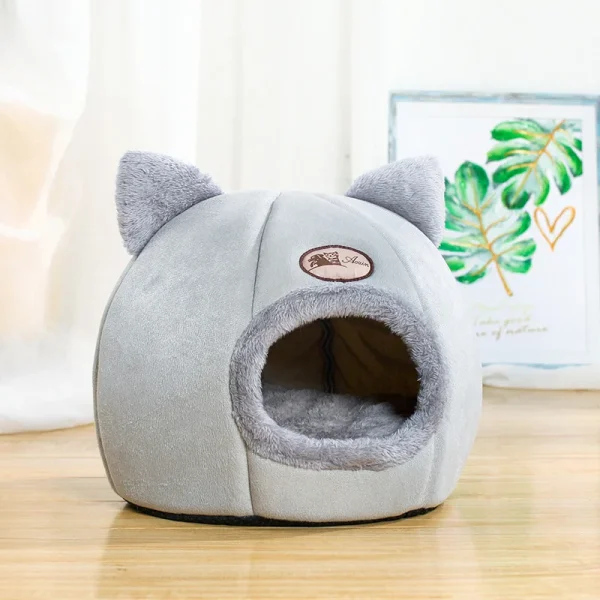 New Deep Sleep Comfort In Winter Cat Bed Iittle Mat Basket Small Dog House Products Pets Tent Cozy Cave Nest Indoor Cama Gato - Image 8