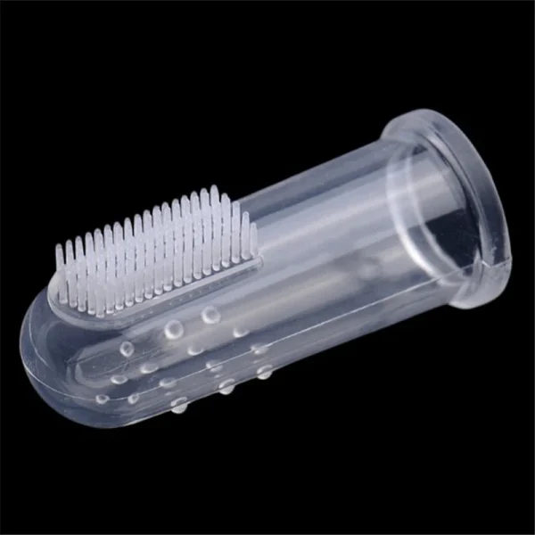 1PC Super Soft Pet Finger Dog Toothbrush  Teddy Dog Brush Bad Breath Tartar Teeth Tool Cat Cleaning Dog Supplies Accessories - Image 6