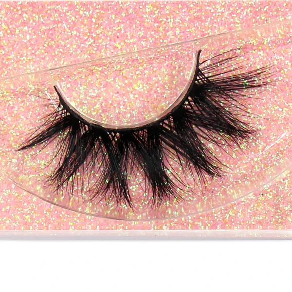 FOXESJI Makeup Eyelashes 3D Mink Eye Lashes Fluffy Soft Wispy Natural Lashes Extension Reusable Fake Lashes Mink False Eyelashes - Image 2