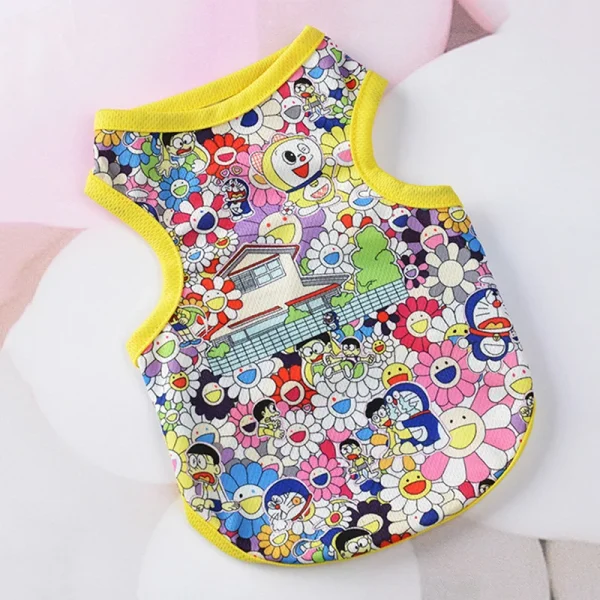 Sweet Fruit Puppy Dog  Sleeveless Clothes Summer Pet Vest for Small Dogs Yorkshire Schnauzer Beagle Cat Shirts mascotas Clothing - Image 7