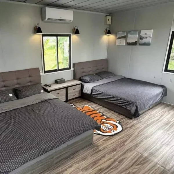 Customized 20 40 Foot Luxury Prefabricated Foldable Expandable Container House 3-in-1 Fold Prefabricated House - Image 6