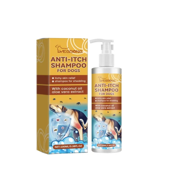 Dog Shampoo Conditioner Moisturizing for Sensitive Skin PH Balanced Anti Itching Flea Killer Dirt Mite Removal Pet Cleaning Foam - Image 7