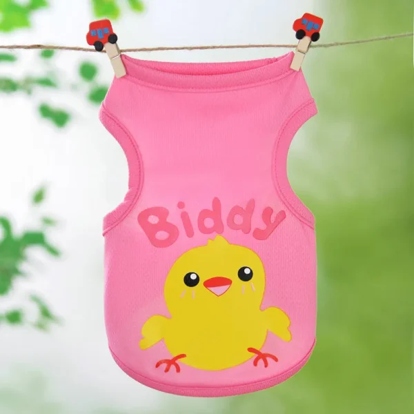 Sweet Fruit Puppy Dog  Sleeveless Clothes Summer Pet Vest for Small Dogs Yorkshire Schnauzer Beagle Cat Shirts mascotas Clothing - Image 8