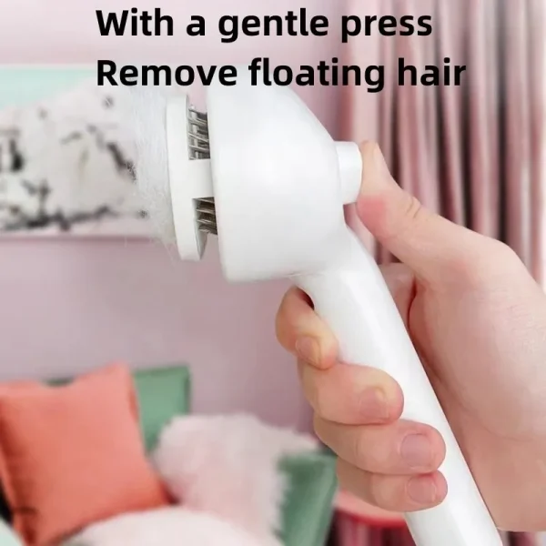 Pet Spray Hair Comb Pet Hair Remover Cleaning Brush Cats Grooming Dog Accessories Tools Dematting Water Mist Humidifier Comb - Image 6