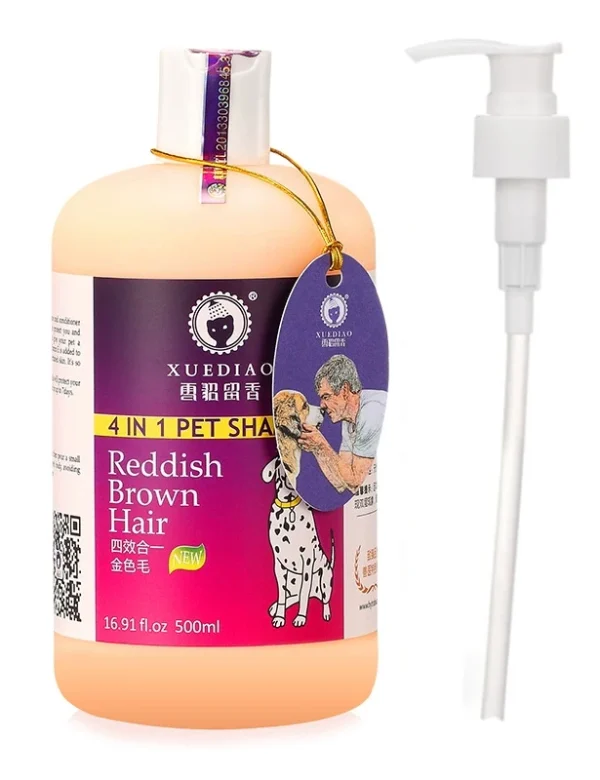 500ml Pet Shampoo and Conditioner All Natural 4 in1 Dog Shampoo Body Wash for Puppy dog Shower Gel Pet Friendly Formula 17oz - Image 10