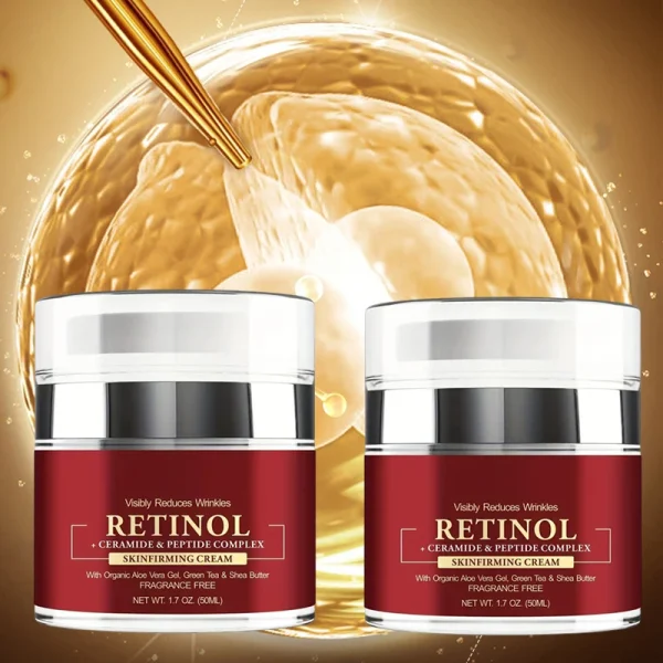 Instant Retinol Cream Wrinkle Remover Firming Lifting Anti Aging Fade Fine Lines Moisturizing Whitening Korea Repair Skin Care - Image 8