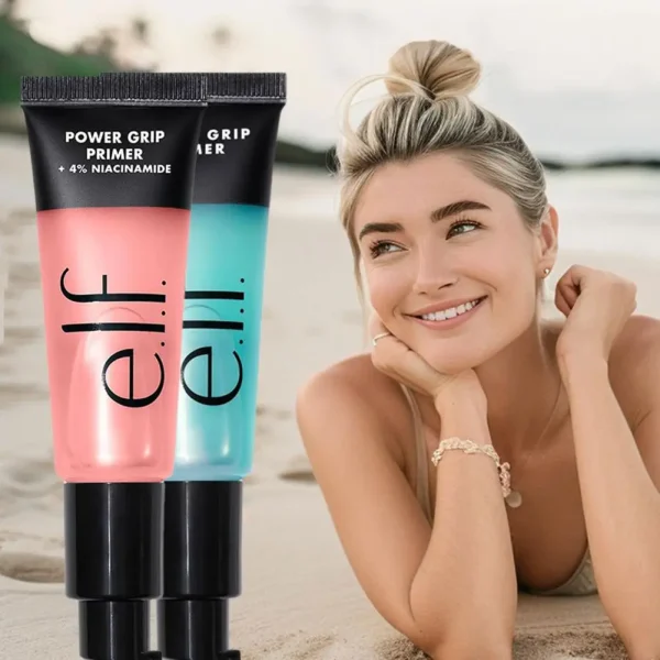 Power Grip Primer Gel Hyaluronic & 4% Niacinamide Brightening Acid Hydrating Long-lasting Moisturizing Wear Makeup Cosmetics - Image 4