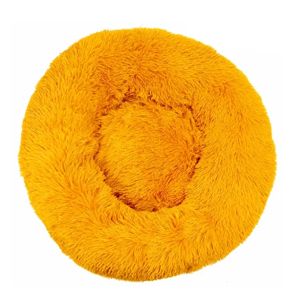 40-110cm Round Pet Bed for Large Dog Bed Super Soft Cat Bed Long Plush Dog House for Medium Dog House Winter Warm Sleeping - Image 10