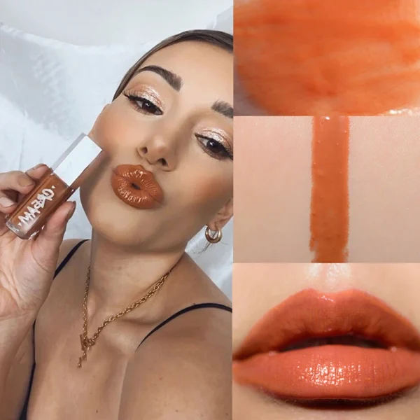 FB Gloss Bomb Cream Heat High Shine Lip Gloss Glitter Moisturizing Plumper Long Lasting Liquid Lipstick 9ml - Image 11