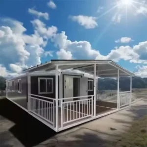 Double-Wing Expandable Tiny House: Smart Solution for Compact and Spacious Living Modular House