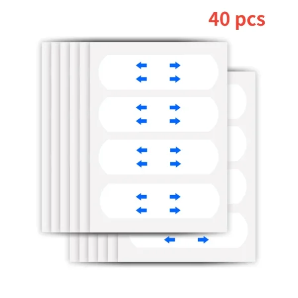 40-120PCS V-Shape Face Wrinkle Sagging Skin Adhesive Tape Lifting Face Stickers Invisible Transparent Thin Face Patche Lift Tool - Image 6