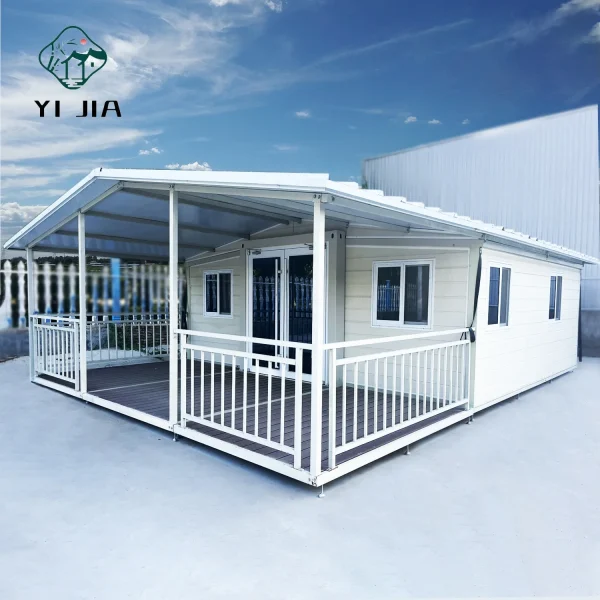 Double Wide Ready Made Portable 40Ft Living Move Home 20Ft Villa 2 3 4 5 Bedroom Prefabricated Expandable Prefab Container House