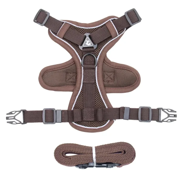 Cat Harness and Leash Set Escape Proof For Small Medium Dog Cat Breathable Reflective Adjustable Kitten Chest Strap Pet Supplies - Image 7