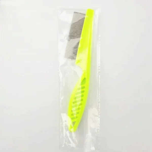 1/2pc Pet Hair Shedding Comb Stainless Steel Flea Comb for Cat Dog Pet Comfort Flea Hair Grooming Comb Dog Brush Grooming Tools - Image 9