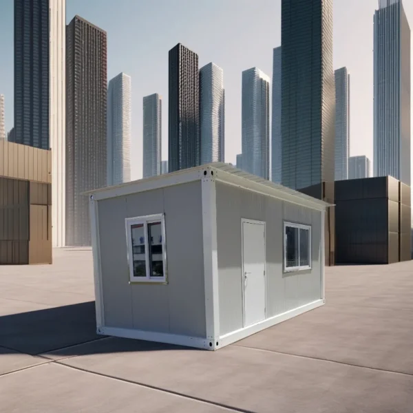 Simple Portable Single-Room Prefab Container House Prefabricated Ready Made Sandwich Panel Container House - Image 2