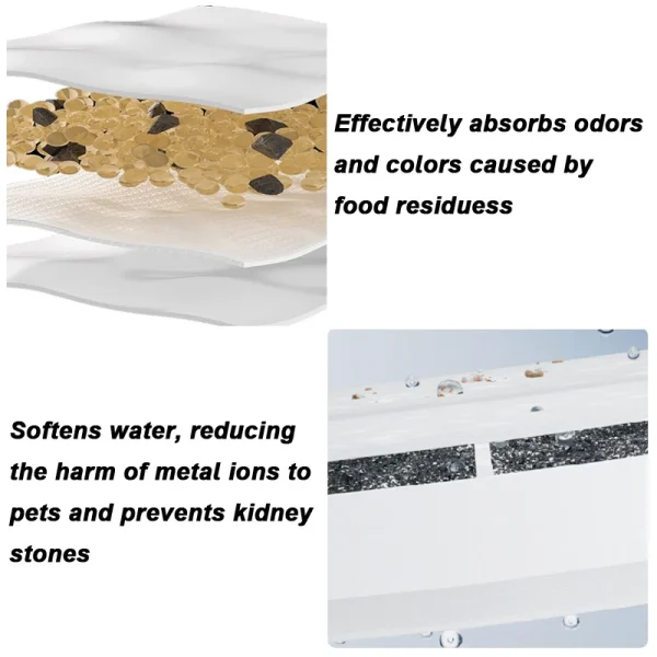 Hiigge Cat Water Fountain SE 70mai Wireless Automatic Pet Drinker for Dog Cordless Water Dispenser with data analysis - Image 4