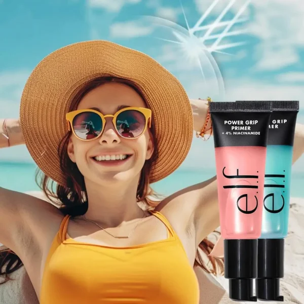 Power Grip Primer Gel Hyaluronic & 4% Niacinamide Brightening Acid Hydrating Long-lasting Moisturizing Wear Makeup Cosmetics - Image 3
