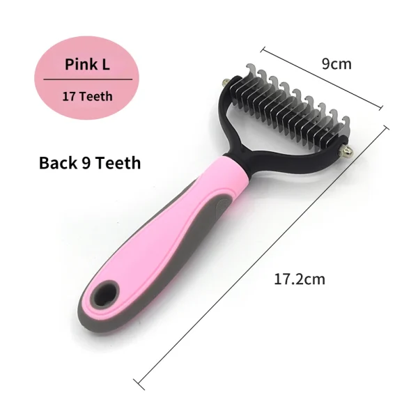 Professional Pet Deshedding Brush Dog Hair Remover Pet Fur Knot Cutter Puppy Cat Comb Brushes Dogs Grooming Shedding Supplies - Image 11