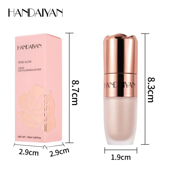 8 Colors Face Foundation Concealer Waterproof Long Lasting Matte Cheek Contour Stick Highlighters Shadow Liquid Contour Stick. - Image 4
