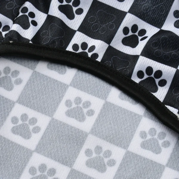 Summer Cat Vest T-shirt Mesh Breathable Paw Print Sphynx Clothes For Small Medium Dog Cats Kitten Puppy Costume Pug Pet Coat - Image 5