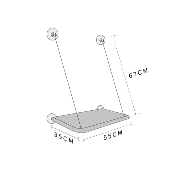 20KG Pet Cat Hammock Hanging Cat Bed Bearing Comfortable Cat Sunny Window Seat Mount Kitten Climbing Frame Pet Accessories - Image 6