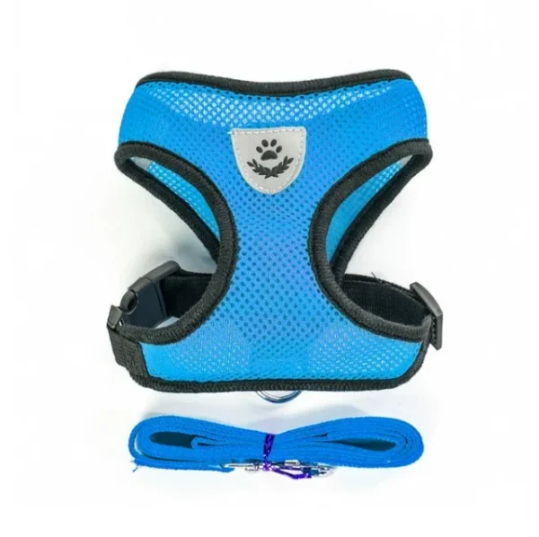 Cat Dog Harness with Lead Leash Adjustable Vest Polyester Mesh Breathable Harnesses Reflective sti for Small Dog Cat accessories - Image 9