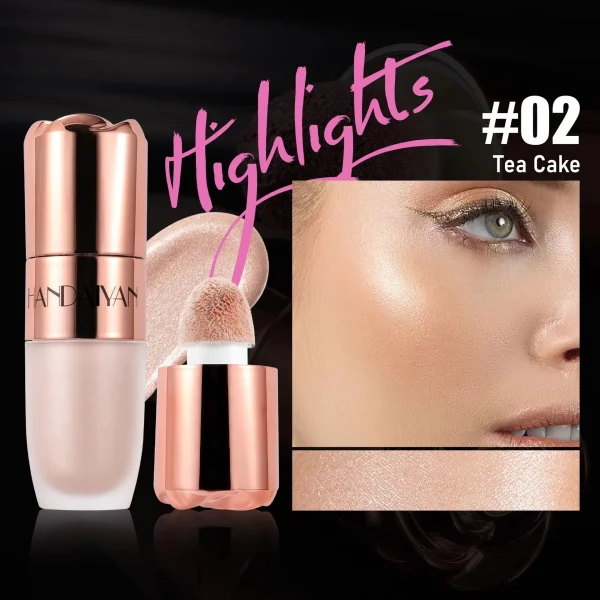 8 Colors Face Foundation Concealer Waterproof Long Lasting Matte Cheek Contour Stick Highlighters Shadow Liquid Contour Stick. - Image 6