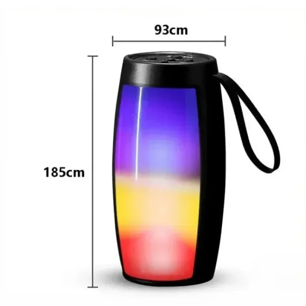Bluetooth Speaker Dual Speaker Stereo Outdoor Tfusb Playback Fm Voice Broadcasting Portable Subwoofer Wireless Speaker - Image 6