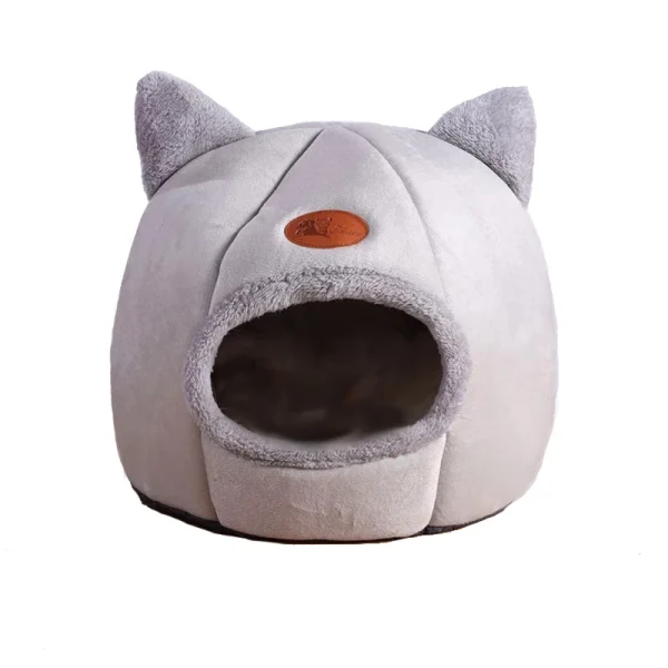 New Deep Sleep Comfort In Winter Cat Bed Iittle Mat Basket Small Dog House Products Pets Tent Cozy Cave Nest Indoor Cama Gato - Image 4