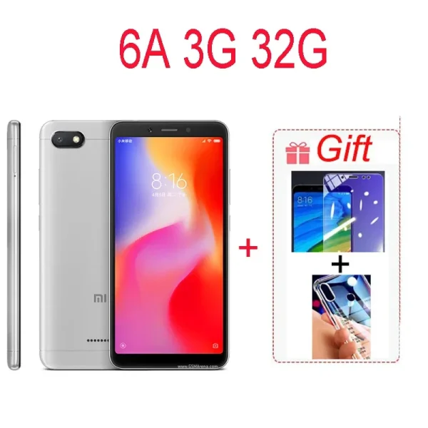Original Xiaomi Redmi 6A Smartphone 3+32Gb Wholesale Xiaomi Mobile Phones Unlocked Android Google Play Redmi 6 Global Frimware - Image 8