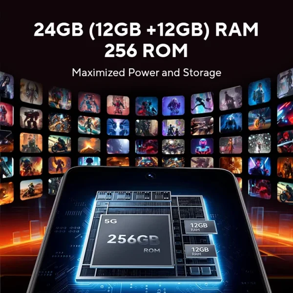 [World Premiere] CUBOT MAX 5, Android Smartphone 5G, Dimensity 8200, 6.95" 144Hz Large Screen, 24+256GB,Gaming Phone,Add to Cart - Image 2