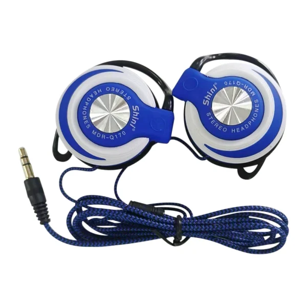 Q170 Universal 3.5mm Wired Headphones HIFI Heavy Bass Headset Over-ear Adjustable Ear Hook Earphones Music Earphone - Image 8